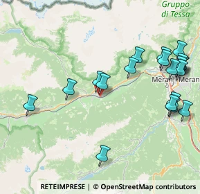Mappa Via dell'Argine, 39025 Naturno BZ, Italia (9.479)