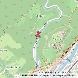 Mappa Via pucher 7, 39043 Chiusa, Bolzano (Trentino-Alto Adige)