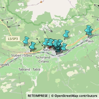 Mappa Via S. Orsola, 39025 Naturno BZ, Italia (1.025)