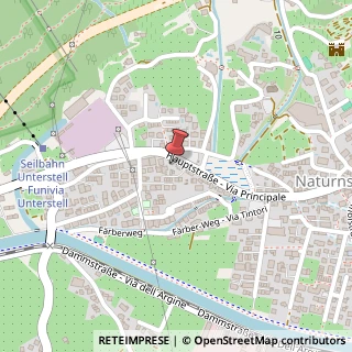 Mappa Via Principale, 93, 39025 Naturno, Bolzano (Trentino-Alto Adige)