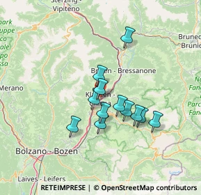 Mappa 39043 Chiusa BZ, Italia (10.4275)