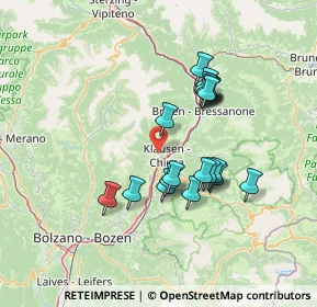 Mappa S. Valentino, 39043 Chiusa BZ, Italia (11.799)