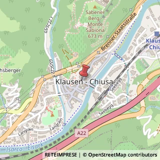 Mappa Piazza Parrocchia, 2, 39043 Chiusa, Bolzano (Trentino-Alto Adige)