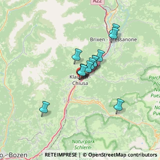 Mappa Piazza Parrocchia, 39043 Chiusa BZ, Italia (4.65692)