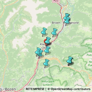 Mappa Città Bassa, 39043 Chiusa BZ, Italia (7.052)