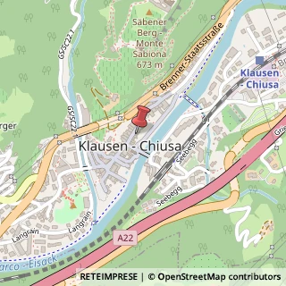 Mappa Via Città Alta, 24, 39043 Chiusa, Bolzano (Trentino-Alto Adige)