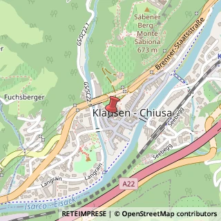 Mappa Via conciatori 3, 39043 Chiusa, Bolzano (Trentino-Alto Adige)