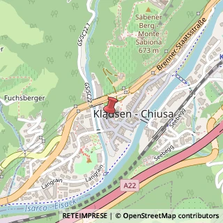 Mappa Gerbergasse, 18, 39043 Chiusa, Bolzano (Trentino-Alto Adige)