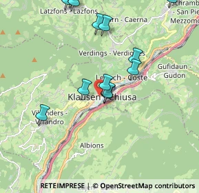 Mappa Via Conciatori, 39043 Chiusa BZ, Italia (2.02)