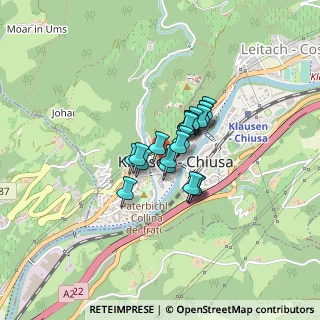 Mappa Salita Sabiona, 39043 Chiusa BZ, Italia (0.23)