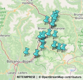 Mappa Via Conciatori, 39043 Chiusa BZ, Italia (11.0765)