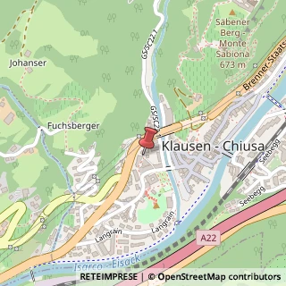 Mappa Via Fraghes, 38, 39043 Chiusa, Bolzano (Trentino-Alto Adige)