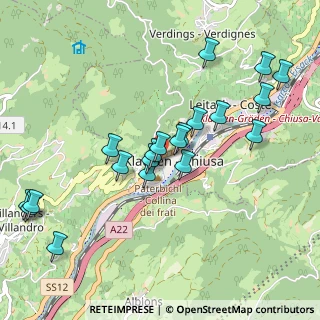 Mappa Via Pucher, 39043 Chiusa BZ, Italia (0.981)