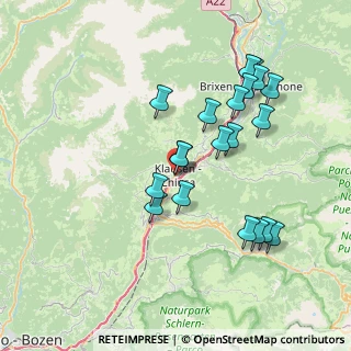 Mappa Via Pucher, 39043 Chiusa BZ, Italia (7.1165)