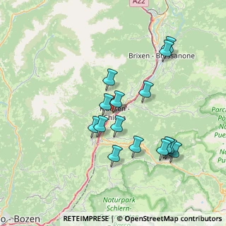 Mappa Via Pucher, 39043 Chiusa BZ, Italia (6.78333)