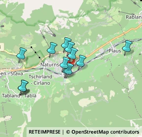 Mappa Industriestraße, 39025 Naturno BZ, Italia (1.55462)