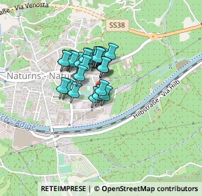 Mappa Industriestraße, 39025 Naturno BZ, Italia (0.27407)