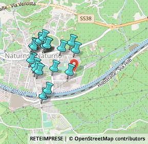 Mappa Industriestraße, 39025 Naturno BZ, Italia (0.4465)