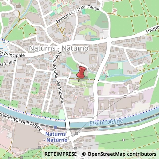 Mappa Via Lido, 14, 39025 Naturno, Bolzano (Trentino-Alto Adige)