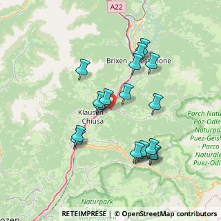 Mappa Pfleghaus, 39043 Chiusa BZ, Italia (6.91944)