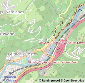 Mappa 39042 Chiusa BZ, Italia (0.24615)