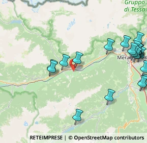 Mappa Tschirland, 39025 Naturno BZ, Italia (10.565)