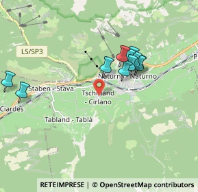 Mappa Tschirland, 39025 Naturno BZ, Italia (1.69636)