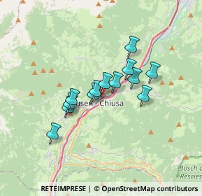 Mappa Via Stazione, 39043 Chiusa BZ, Italia (2.43231)