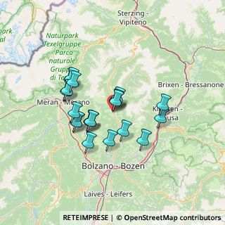 Mappa Glern, 39058 Sarentino BZ, Italia (11.1015)