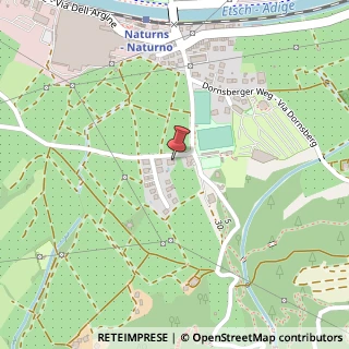Mappa Via Kellerbach, 1, 39025 Naturno, Bolzano (Trentino-Alto Adige)