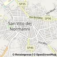 Kartta San Vito dei Normanni