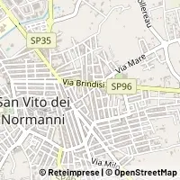 Karte San Vito dei Normanni