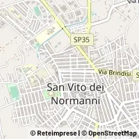 Mapa San Vito dei Normanni