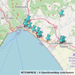 Mappa Via Picenza, 84129 Salerno SA, Italia (3.60462)