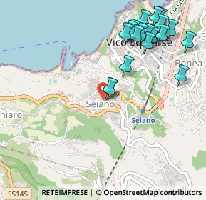 Mappa Corso Caulino, 80069 Vico Equense NA, Italia (0.648)