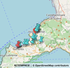 Mappa Corso Caulino, 80069 Vico Equense NA, Italia (2.73769)