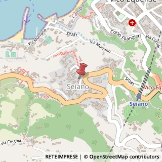 Mappa Via Piazza Seiano, 12, 80069 Vico Equense, Napoli (Campania)