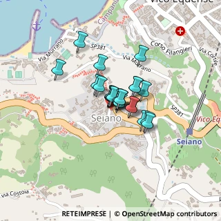 Mappa Via Piazza Seiano, 80069 Vico Equense NA, Italia (0.10417)
