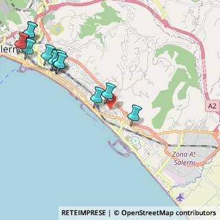 Mappa Via Villafranca, 84132 Salerno SA, Italia (2.86538)