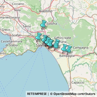 Mappa Via Oscar Arnulfo Romero, 84132 Salerno SA, Italia (6.03308)