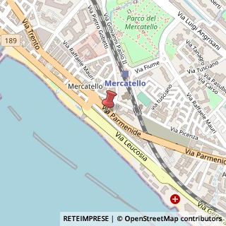 Mappa Via Parmenide, 44, 84131 Salerno, Salerno (Campania)