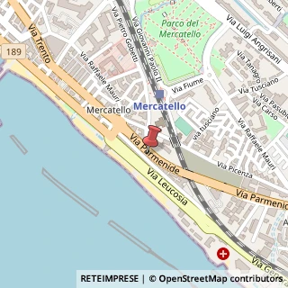 Mappa Via Parmenide, 72, 84131 Salerno, Salerno (Campania)