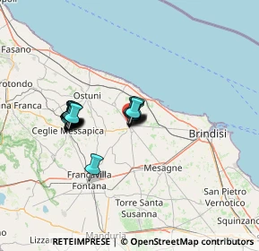 Mappa Via Caracciolo, 72019 San Vito dei Normanni BR, Italia (10.8205)