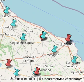 Mappa Via Caracciolo, 72019 San Vito dei Normanni BR, Italia (22.27706)