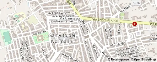 Mappa San Vito dei Normanni