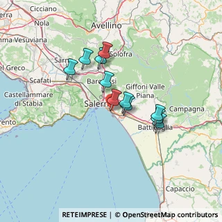 Mappa Traversa Mincio, 84132 Salerno SA, Italia (11.63273)
