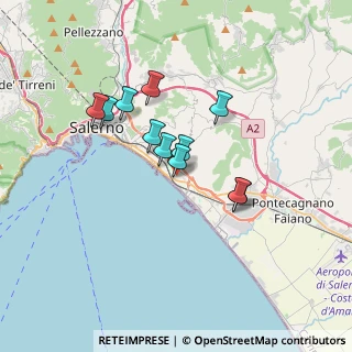 Mappa Traversa Mincio, 84132 Salerno SA, Italia (2.88818)