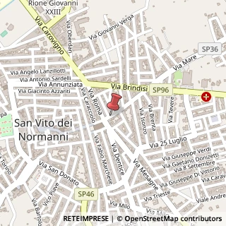 Mappa Via Boemondo Normanno, 17, 72019 San Vito dei Normanni, Brindisi (Puglia)