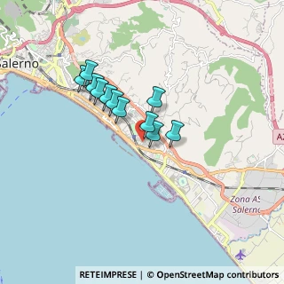 Mappa Via Volturno, 84132 Salerno SA, Italia (1.41182)