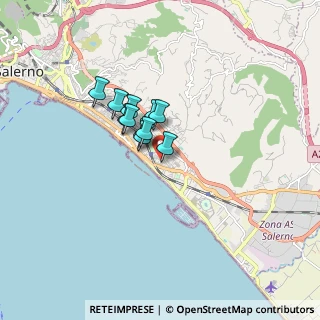 Mappa Via Volturno, 84132 Salerno SA, Italia (1.08909)